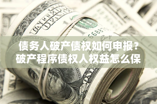 武汉债务人破产债权如何申报？破产程序债权人权益怎么保障？