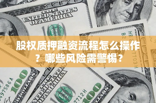 武汉股权质押融资流程怎么操作？哪些风险需警惕？