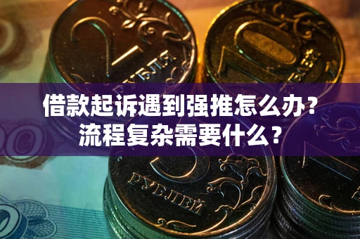 武汉借款起诉遇到强推怎么办？流程复杂需要什么？