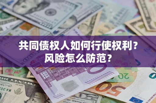武汉共同债权人如何行使权利？风险怎么防范？