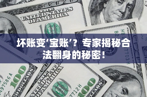 武汉坏账变‘宝账’？专家揭秘合法翻身的秘密！