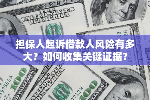 武汉担保人起诉借款人风险有多大？如何收集关键证据？