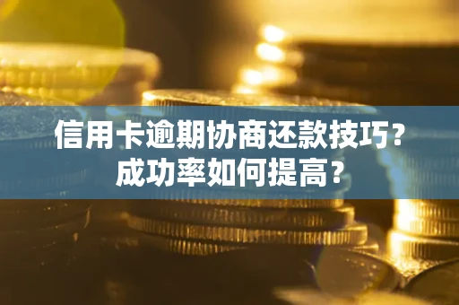 武汉信用卡逾期协商还款技巧？成功率如何提高？