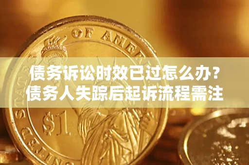 武汉债务诉讼时效已过怎么办？债务人失踪后起诉流程需注意什么？