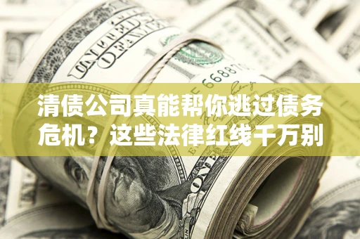 武汉清债公司真能帮你逃过债务危机？这些法律红线千万别踩