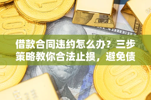 武汉借款合同违约怎么办？三步策略教你合法止损，避免债务危机升级